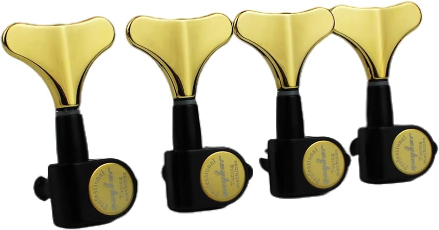 Amazon.com: Guyker Guitar Bass Tuners (4 for Right) - 1:17 Ratio